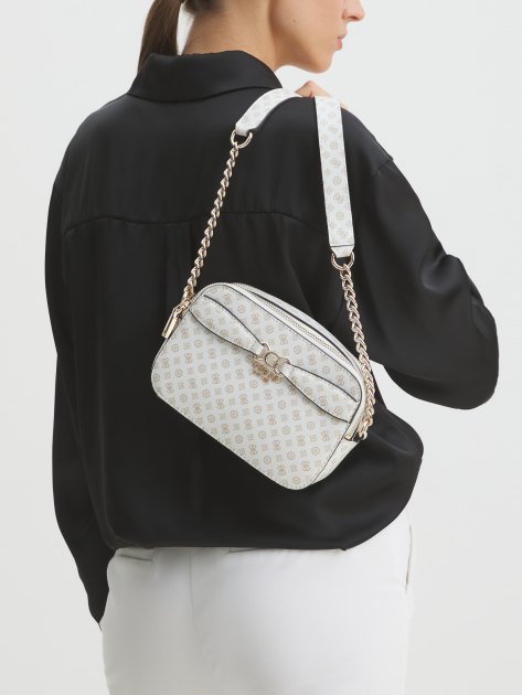 Кросс-боди GUESS ARLENA LOGO CAMERA CROSSBODY, Артикул HWPS9336140, белый | 4082215. Ракурс 7