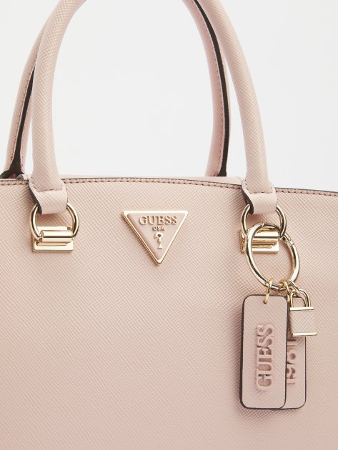Женский тоут GUESS NOELLE GIRLFRIEND SATCHEL, Артикул HWZG7879060, светло-розовый | 4082319. Ракурс 4 Женский тоут GUESS NOELLE GIRLFRIEND SATCHEL, Артикул HWZG7879060, светло-розовый | 4082319. Ракурс 4