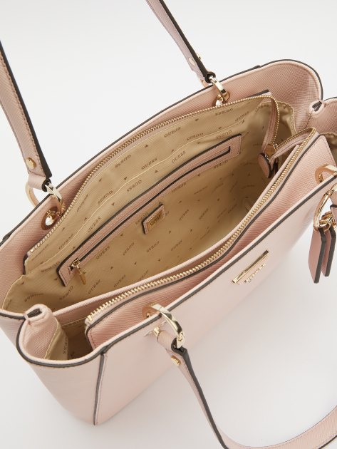 Женский тоут GUESS NOELLE TOTE, Артикул HWZG7879250, светло-розовый | 4082321. Ракурс 6