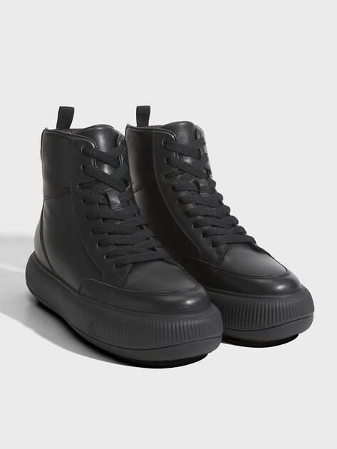 Женские высокие кеды TENDANCE, Артикул YS-38101-61, черный | 4083012. Ракурс 2
