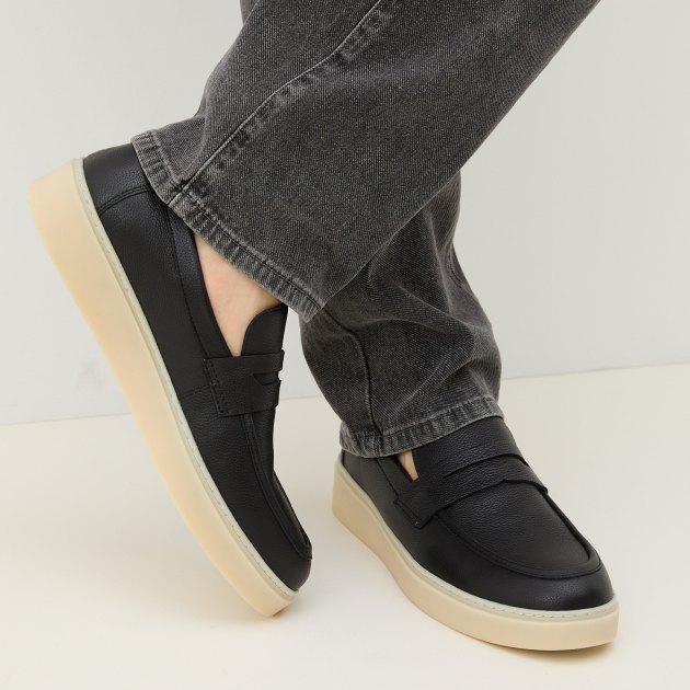 Мужские лоферы TENDANCE, Артикул YS-M005A-2, черный | 4083120. Ракурс 8