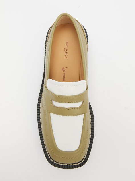Женские лоферы TENDANCE, Артикул YS-38127A-5, светлый хаки | 4083160. Ракурс 5 Женские лоферы TENDANCE, Артикул YS-38127A-5, светлый хаки | 4083160. Ракурс 5