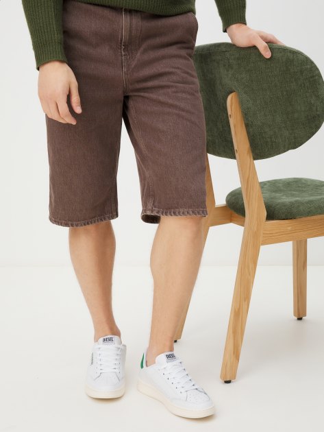 Мужские кеды DIESEL ATHENE, Артикул Y03282, белый | 4084566. Ракурс 2