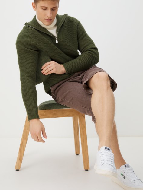 Мужские кеды DIESEL ATHENE, Артикул Y03282, белый | 4084566. Ракурс 7