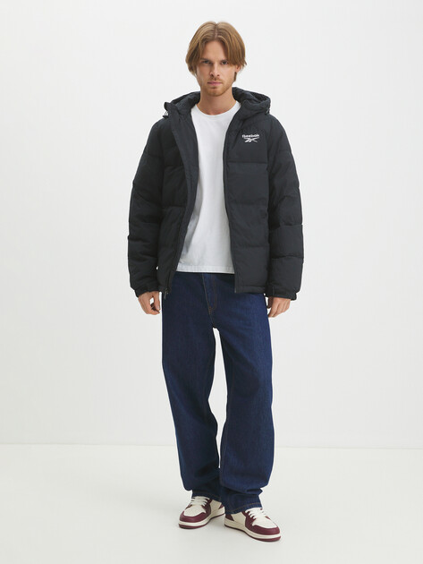 Giacca reebok nera new arrivals
