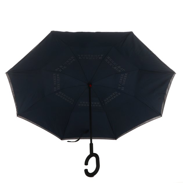 Женский зонт механический TENDANCE, Артикул YU-TD-109, черный | 4085140. Ракурс 3