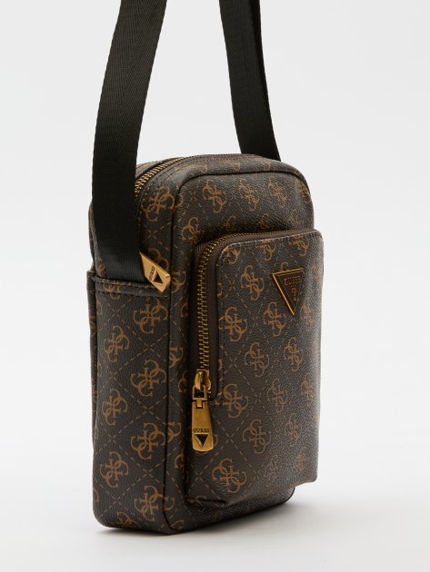 Мужская сумка GUESS MILANO XBODY DOUBLE PCKT, Артикул HMEVZLP3163, темно-коричневый | 4085512. Ракурс 3 Мужская сумка GUESS MILANO XBODY DOUBLE PCKT, Артикул HMEVZLP3163, темно-коричневый | 4085512. Ракурс 3