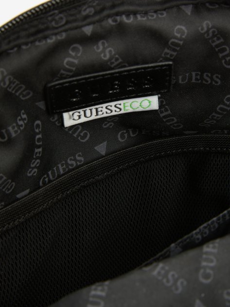 Мужская сумка  GUESS ROMA CROSSOVER W VERTICAL ZIP, Артикул HMRONYP4217, черный | 4085520. Ракурс 6