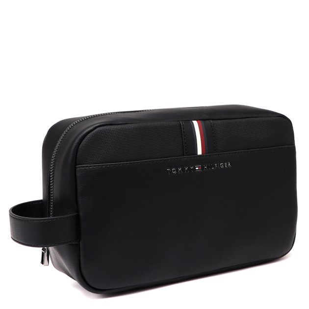 Мужская косметичка TOMMY HILFIGER WASH BAG, Артикул AM0AM11840, черный | 4085943. Ракурс 2