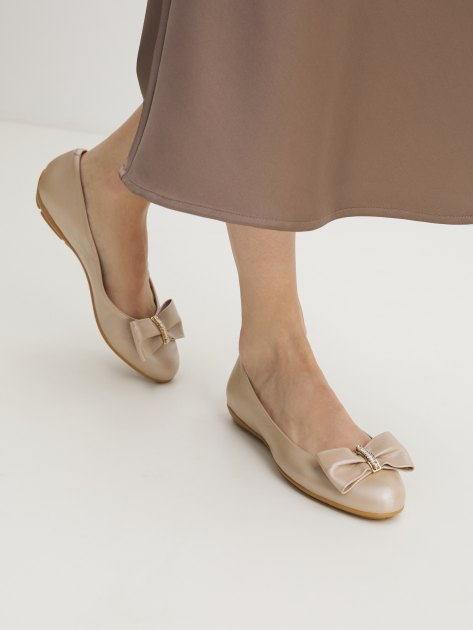 Балетки GIOVANNI FABIANI, Артикул S24913, бежевый | 4086193. Ракурс 2