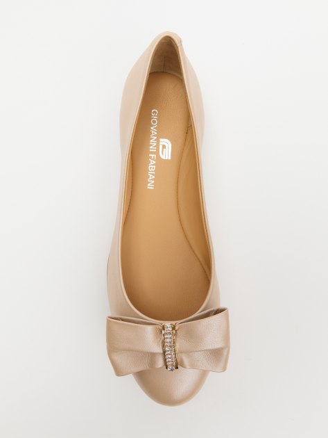 Балетки GIOVANNI FABIANI, Артикул S24913, бежевый | 4086193. Ракурс 5