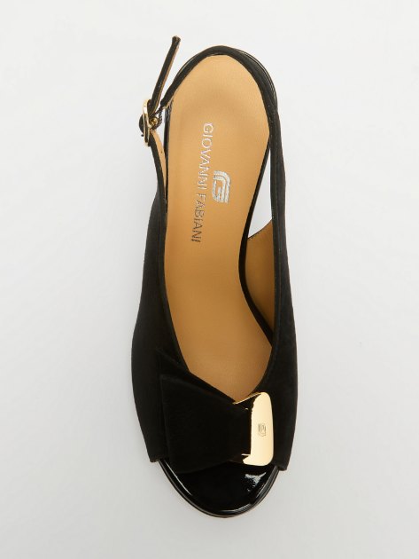 Босоножки GIOVANNI FABIANI, Артикул S24678, черный | 4086252. Ракурс 4