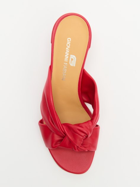 Мюли GIOVANNI FABIANI, Артикул S24685, красный | 4086257. Ракурс 5