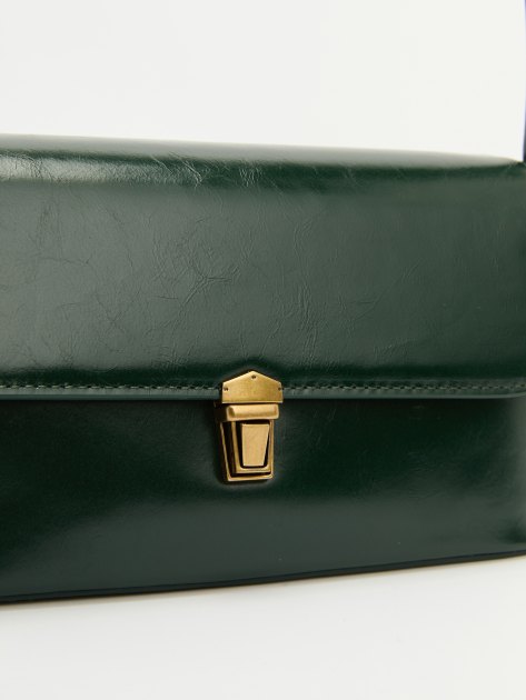 Женская сумка на плечо TENDANCE, Артикул MRH23-262, темно-зеленый | 4089543. Ракурс 4 Женская сумка на плечо TENDANCE, Артикул MRH23-262, темно-зеленый | 4089543. Ракурс 4
