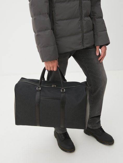 Дорожная сумка TENDANCE, Артикул MRH23-344, черный | 4089558. Ракурс 2