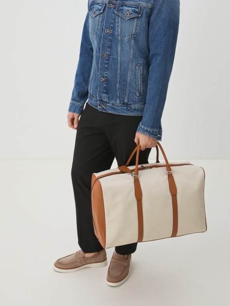 Дорожная сумка TENDANCE, Артикул MRH23-344, светло-бежевый | 4089560. Ракурс 2 Дорожная сумка TENDANCE, Артикул MRH23-344, светло-бежевый | 4089560. Ракурс 2