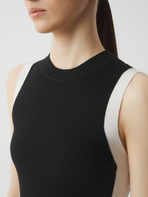 Топ MAISON DAVID, Артикул 70093, черный | 4090148. Ракурс 3