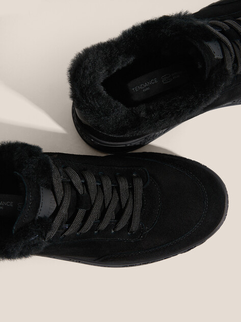 Женские кеды TENDANCE, Артикул HC2219-3, черный | 4090726. Ракурс 4