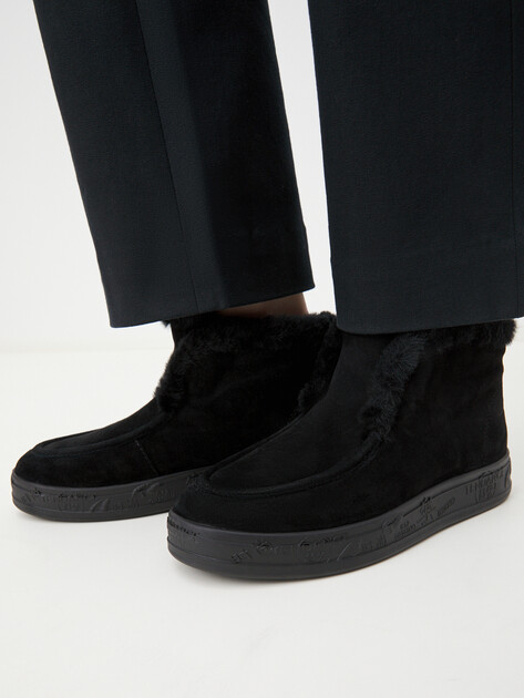 Женские высокие лоферы TENDANCE, Артикул HC2219X-25, черный | 4090800. Ракурс 2