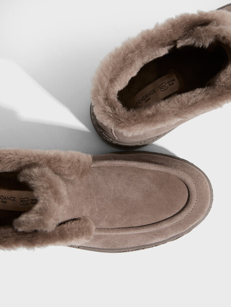 Женские высокие лоферы TENDANCE, Артикул HC2219X-25, бежево-серый | 4090805. Ракурс 4