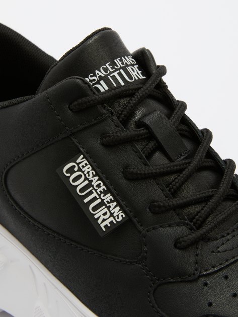 Женские кроссовки VERSACE JEANS COUTURE SPEEDTRACK, Артикул 77VA3SC2, черный | 4091970. Ракурс 5