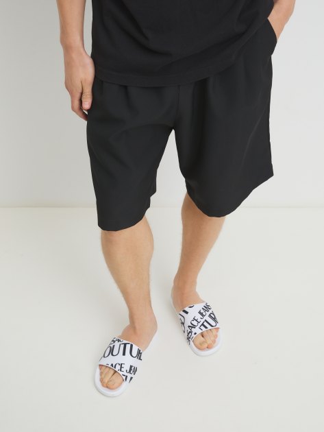 Мужские сланцы VERSACE JEANS COUTURE SLIDE, Артикул 77YA3SQ1, белый | 4091989. Ракурс 7 Мужские сланцы VERSACE JEANS COUTURE SLIDE, Артикул 77YA3SQ1, белый | 4091989. Ракурс 7