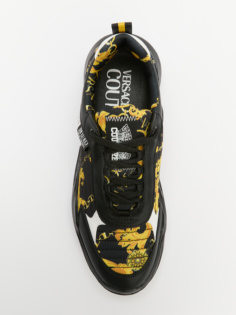 Мужские кроссовки VERSACE JEANS COUTURE SPEEDTRACK, Артикул 77YA3SC7, черный | 4091994. Ракурс 5