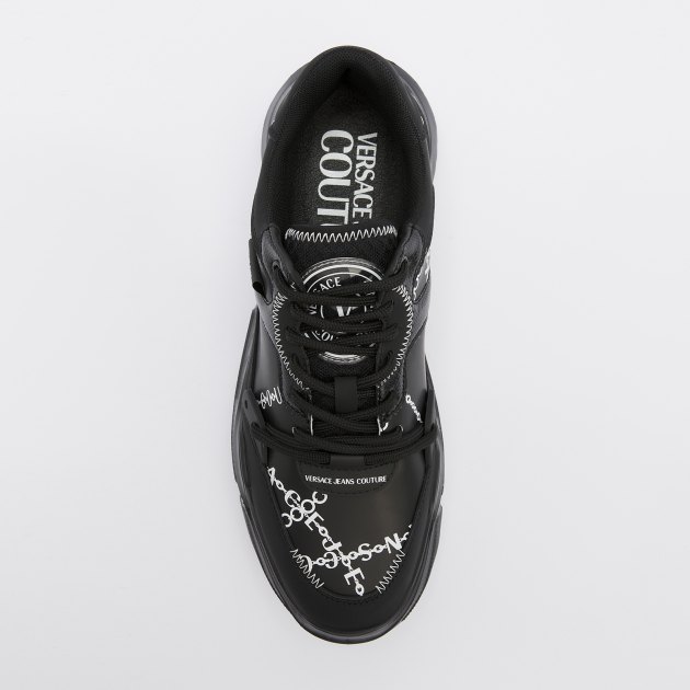 Мужские кроссовки VERSACE JEANS COUTURE SPEEDTRACK, Артикул 77YA3SC9, черный | 4091995. Ракурс 5 Мужские кроссовки VERSACE JEANS COUTURE SPEEDTRACK, Артикул 77YA3SC9, черный | 4091995. Ракурс 5