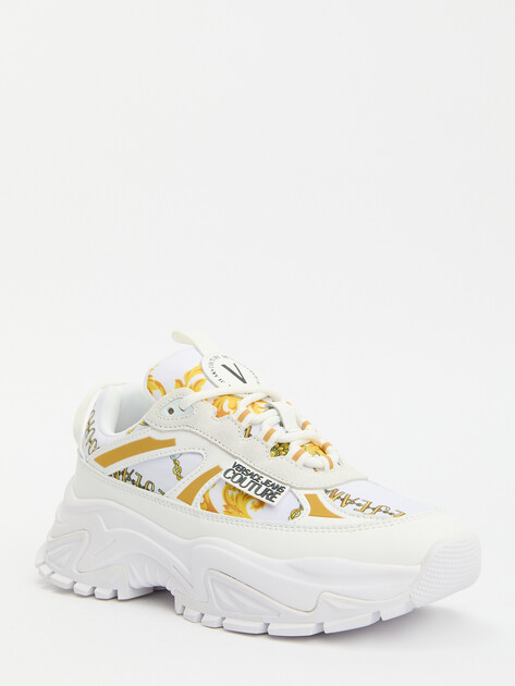 Женские кроссовки VERSACE JEANS COUTURE HIKER, Артикул 77VA3SVG, белый | 4092011. Ракурс 3 Женские кроссовки VERSACE JEANS COUTURE HIKER, Артикул 77VA3SVG, белый | 4092011. Ракурс 3