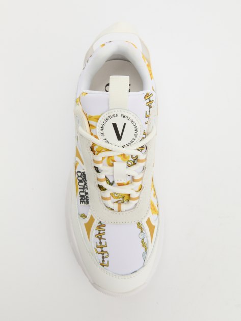 Женские кроссовки VERSACE JEANS COUTURE HIKER, Артикул 77VA3SVG, белый | 4092011. Ракурс 5 Женские кроссовки VERSACE JEANS COUTURE HIKER, Артикул 77VA3SVG, белый | 4092011. Ракурс 5
