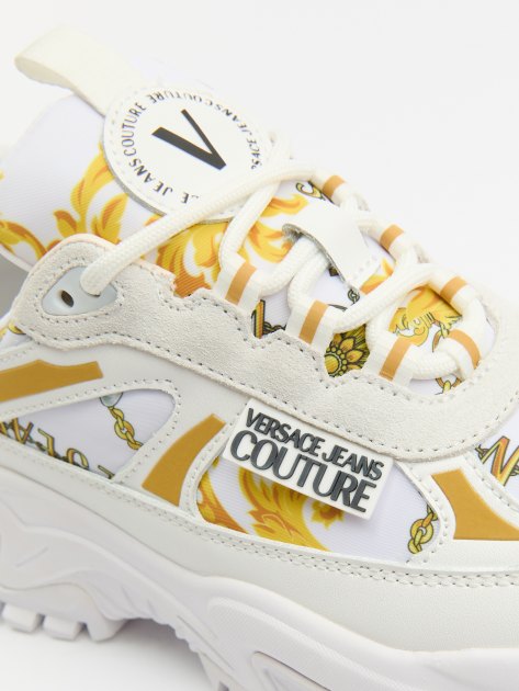 Женские кроссовки VERSACE JEANS COUTURE HIKER, Артикул 77VA3SVG, белый | 4092011. Ракурс 6 Женские кроссовки VERSACE JEANS COUTURE HIKER, Артикул 77VA3SVG, белый | 4092011. Ракурс 6