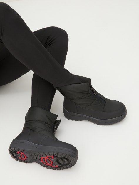 Женские дутики TENDANCE, Артикул AX89220-9, темный хаки | 4092989. Ракурс 2