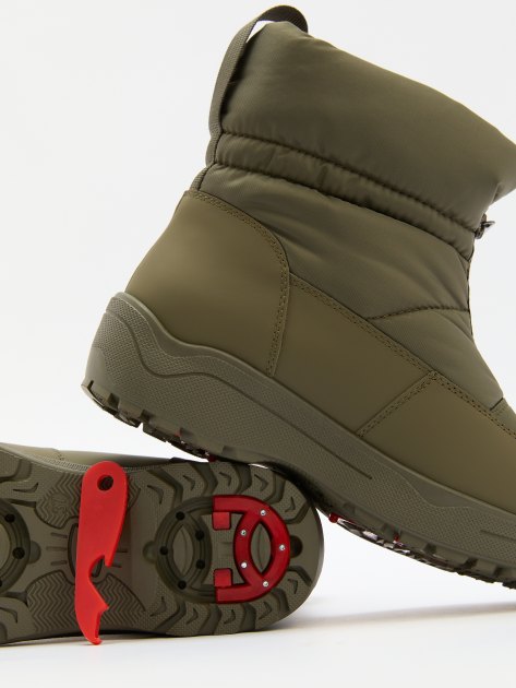 Женские дутики TENDANCE, Артикул AX89220-9, хаки | 4092991. Ракурс 6