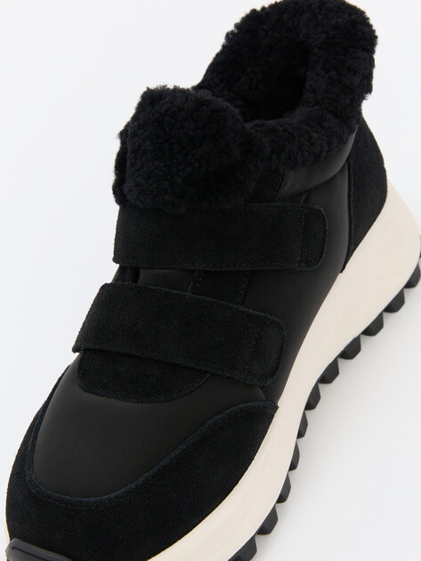 Женские высокие кроссовки TENDANCE, Артикул AX82037-5, черный | 4093035. Ракурс 6 Женские высокие кроссовки TENDANCE, Артикул AX82037-5, черный | 4093035. Ракурс 6