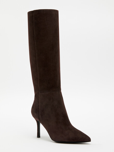 Женские сапоги TENDANCE, Артикул CLF710K-03, темно-коричневый | 4093661. Ракурс 3