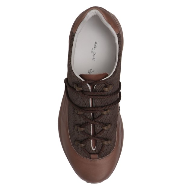 Мужские кроссовки MAISON DAVID, Артикул TM22827F-5, серо-бежевый | 4095153. Ракурс 2