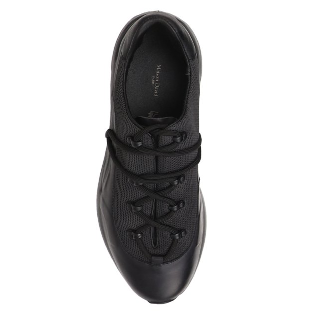 Мужские кроссовки MAISON DAVID, Артикул TM22827F-6, серо-черный | 4095170. Ракурс 2