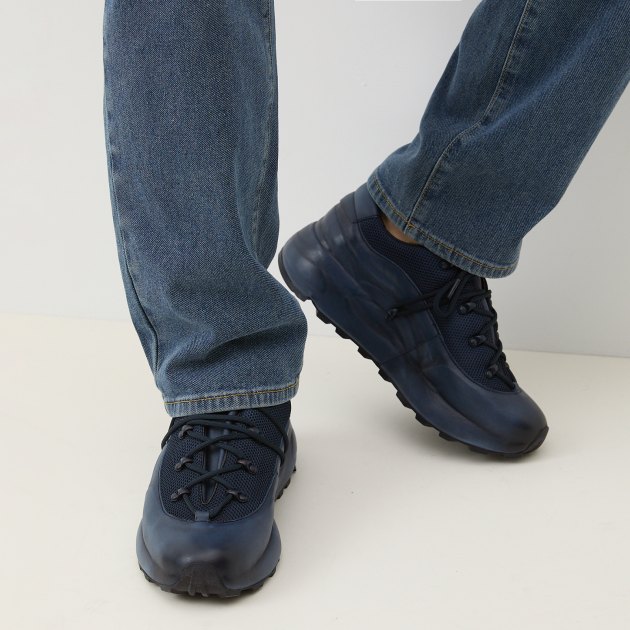 Мужские кроссовки MAISON DAVID, Артикул TM22827F-6, серо-синий | 4095173. Ракурс 6