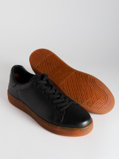 Мужские кеды MAISON DAVID, Артикул TM3151D-1, антрацитовый | 4095576. Ракурс 6