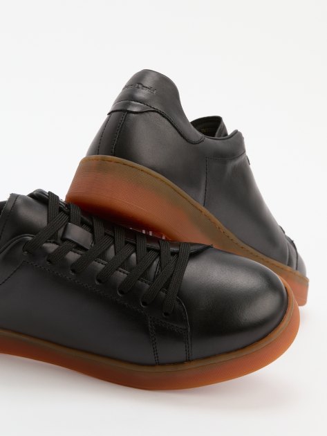 Мужские кеды MAISON DAVID, Артикул TM3151D-1, антрацитовый | 4095577. Ракурс 6