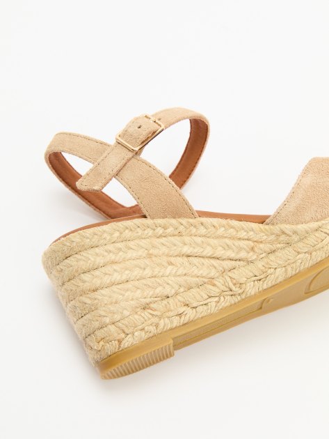 Босоножки LA MAISON DE L'ESPADRILLE, Артикул RV810SS24, песочно-бежевый | 4096397. Ракурс 6