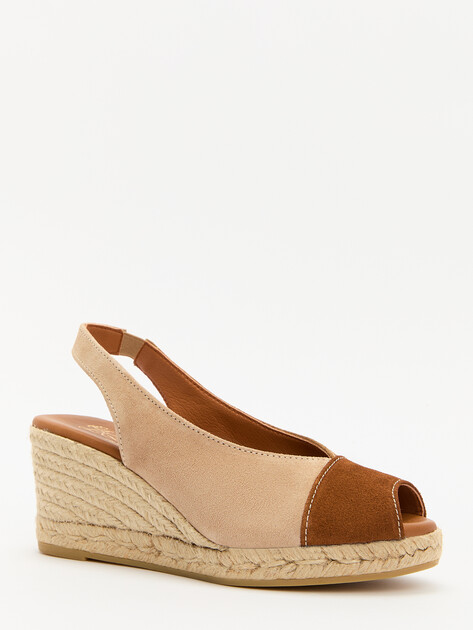 Босоножки LA MAISON DE L'ESPADRILLE, Артикул RV815, светло-коричневый | 4096400. Ракурс 3 Босоножки LA MAISON DE L'ESPADRILLE, Артикул RV815, светло-коричневый | 4096400. Ракурс 3