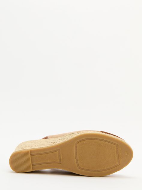 Босоножки LA MAISON DE L'ESPADRILLE, Артикул RV815, светло-коричневый | 4096400. Ракурс 4 Босоножки LA MAISON DE L'ESPADRILLE, Артикул RV815, светло-коричневый | 4096400. Ракурс 4