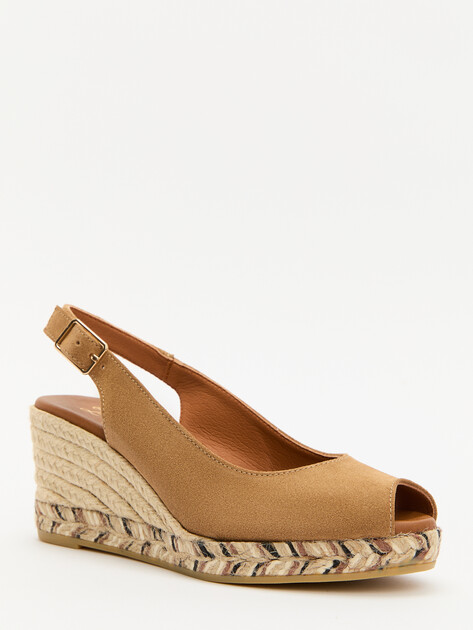 Босоножки LA MAISON DE L'ESPADRILLE, Артикул RV865, коричневый | 4096402. Ракурс 3