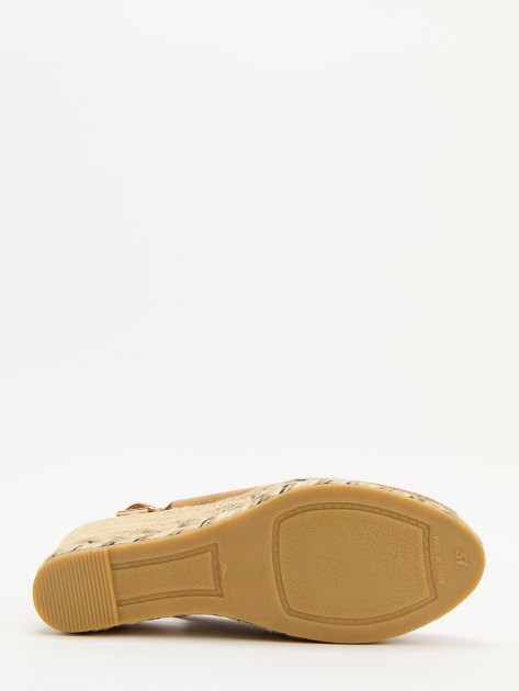 Босоножки LA MAISON DE L'ESPADRILLE, Артикул RV865, коричневый | 4096402. Ракурс 4