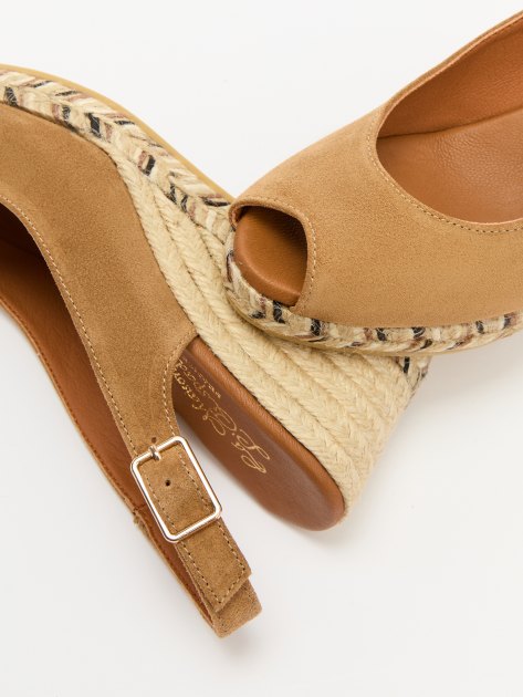 Босоножки LA MAISON DE L'ESPADRILLE, Артикул RV865, коричневый | 4096402. Ракурс 6