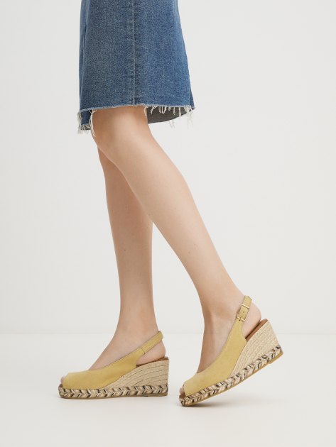Босоножки LA MAISON DE L'ESPADRILLE, Артикул RV865, зелено-бежевый | 4096404. Ракурс 2 Босоножки LA MAISON DE L'ESPADRILLE, Артикул RV865, зелено-бежевый | 4096404. Ракурс 2