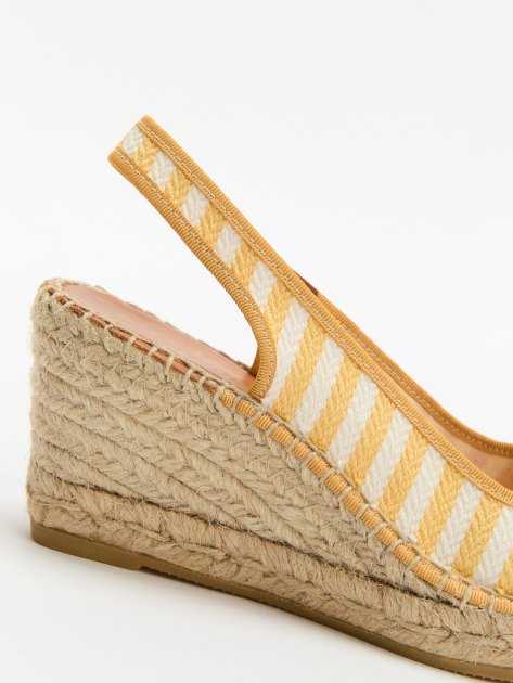 Босоножки LA MAISON DE L'ESPADRILLE, Артикул RV230, желтый | 4096418. Ракурс 6