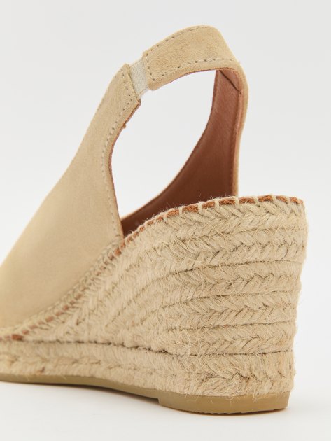 Босоножки LA MAISON DE L'ESPADRILLE, Артикул RV246, светло-бежевый | 4096437. Ракурс 6