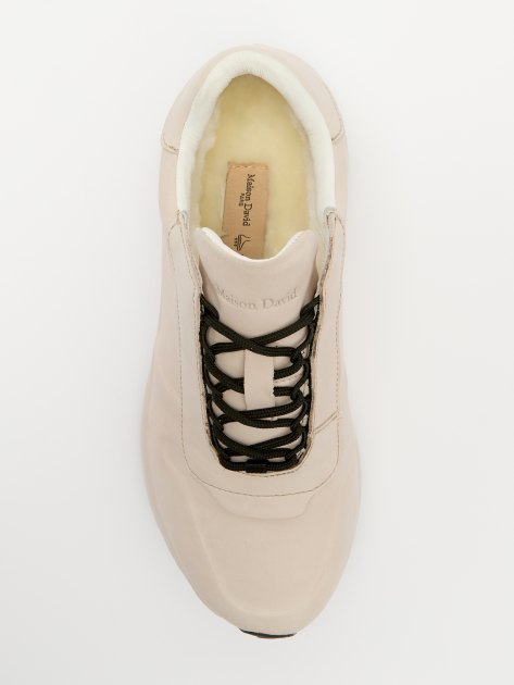 Женские кроссовки MAISON DAVID, Артикул TM2805F-20, молочно-бежевый | 4097861. Ракурс 5